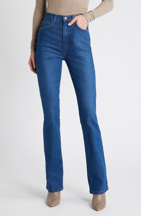 The Valentina High Waist Bootcut Jeans (Ludlow)