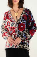 FARM Rio Mixed Valentina Floral Cardigan