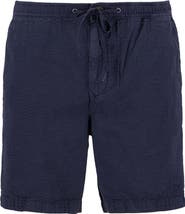 Barbour Relaxed Cotton Seersucker Drawstring Shorts