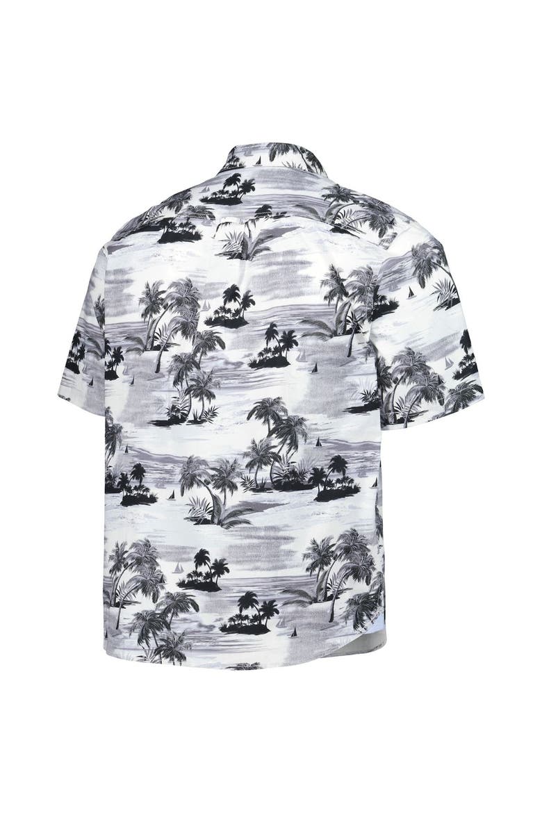 Men's Tommy Bahama White Kansas City Chiefs Sport Tropical Horizons Button-Up Shirt, Alternate, color, Black