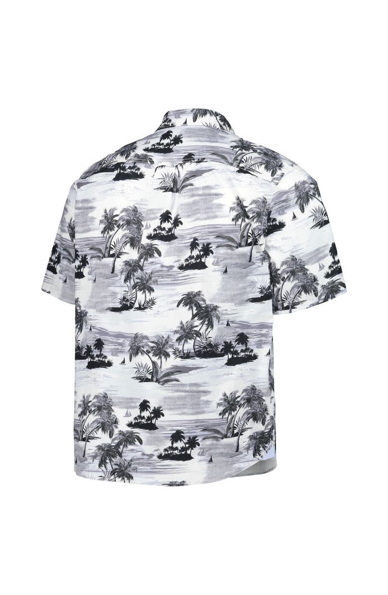 Tommy Bahama Men's Tommy Bahama White Kansas City Chiefs Sport Tropical Horizons Button-Up Shirt, Alternate, color, Black