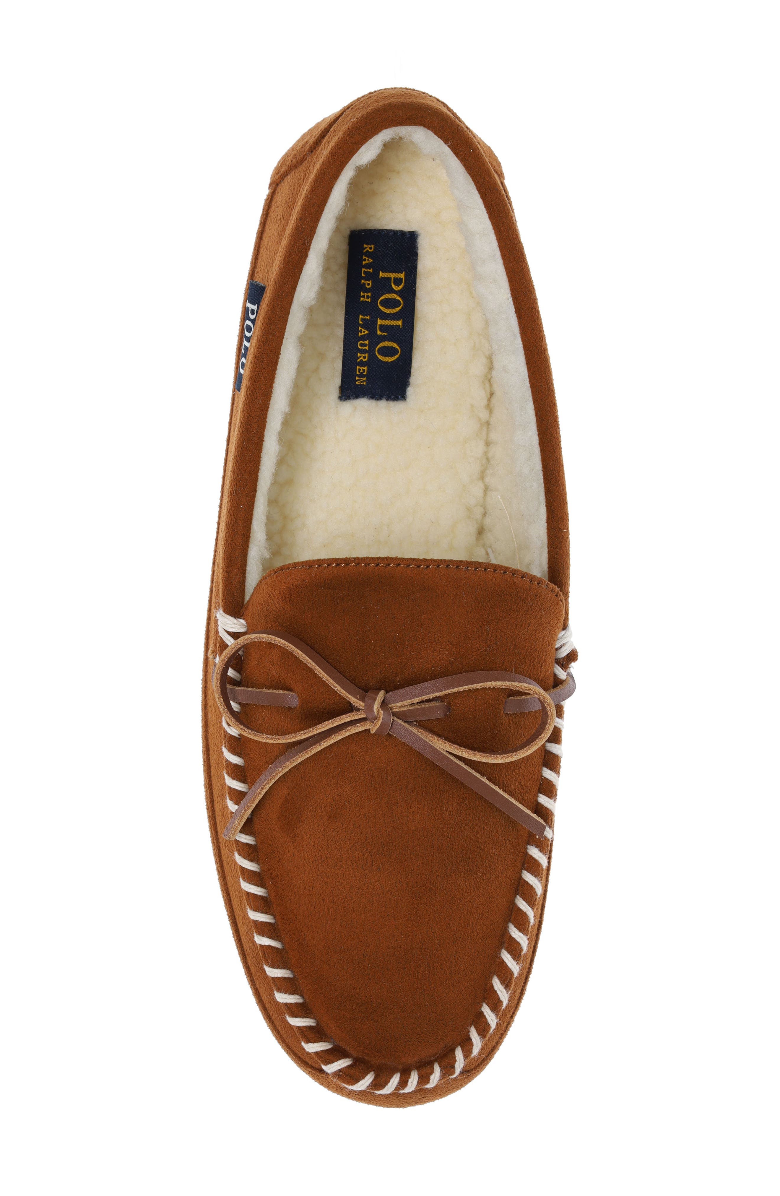 Polo Ralph Lauren Markel Faux Shearling Lined Slipper, Alternate, color, 