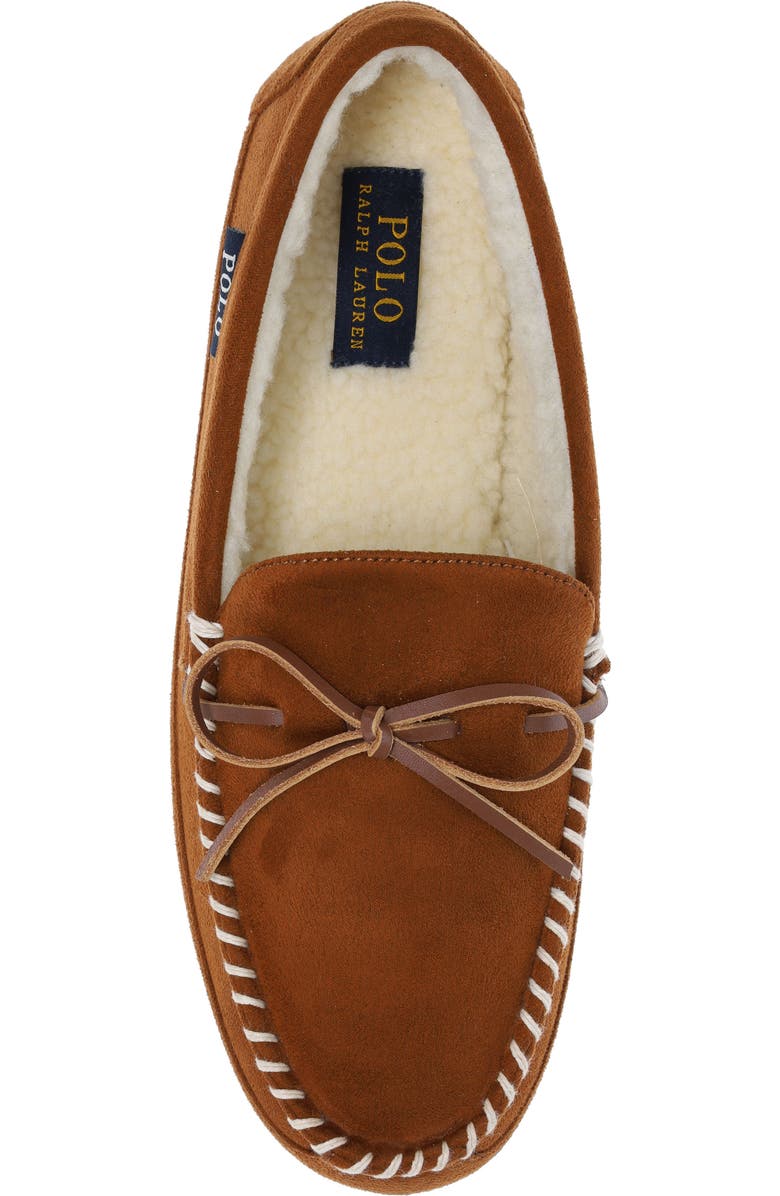 Polo Ralph Lauren Markel Faux Shearling Lined Slipper, Alternate, color,