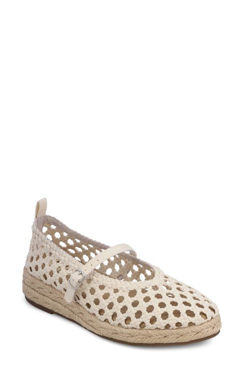 Ela Espadrille Platform Mary Jane (Women)