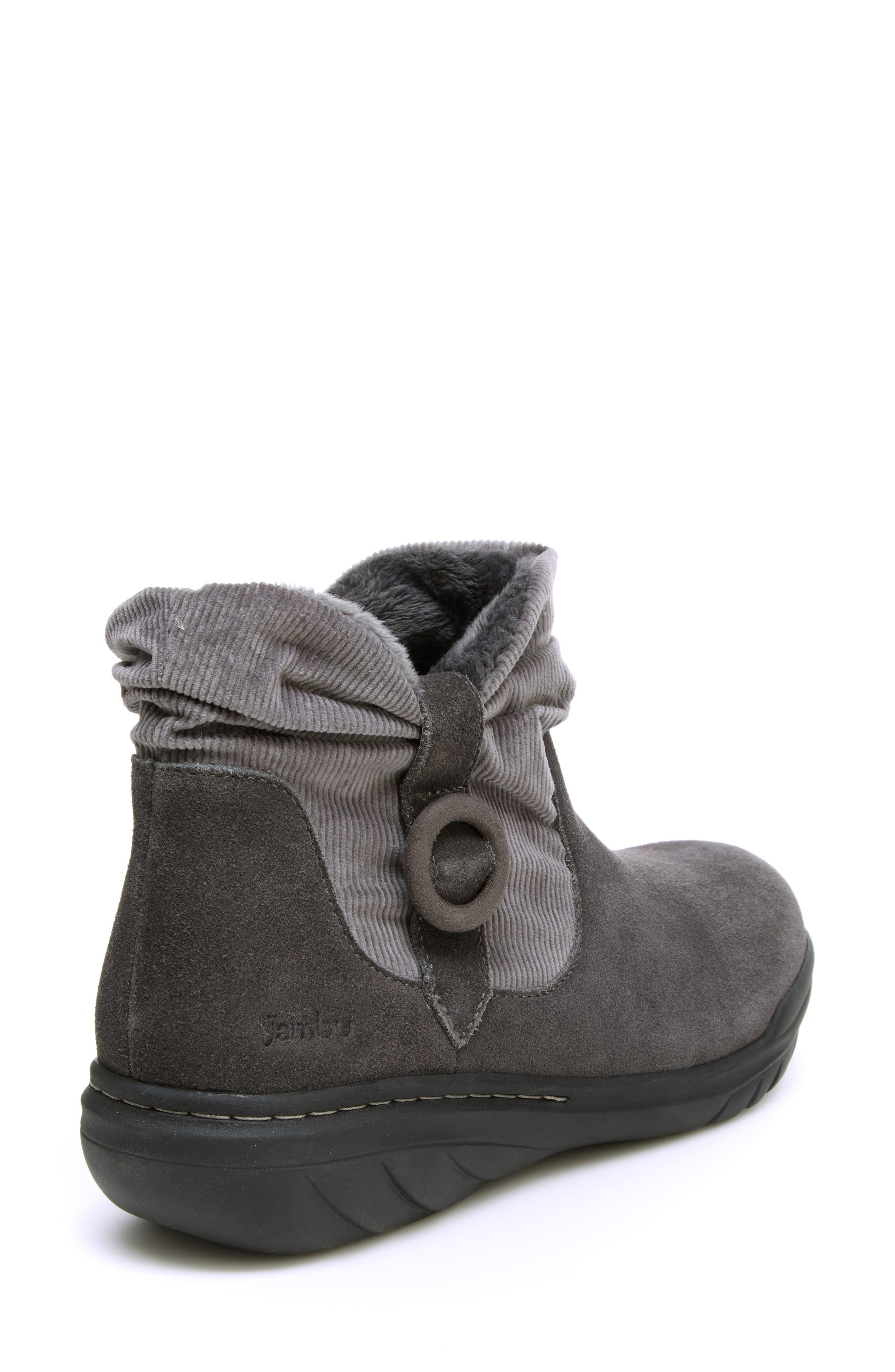 Hickory Faux Fur Lined Bootie, Alternate, color, GREY