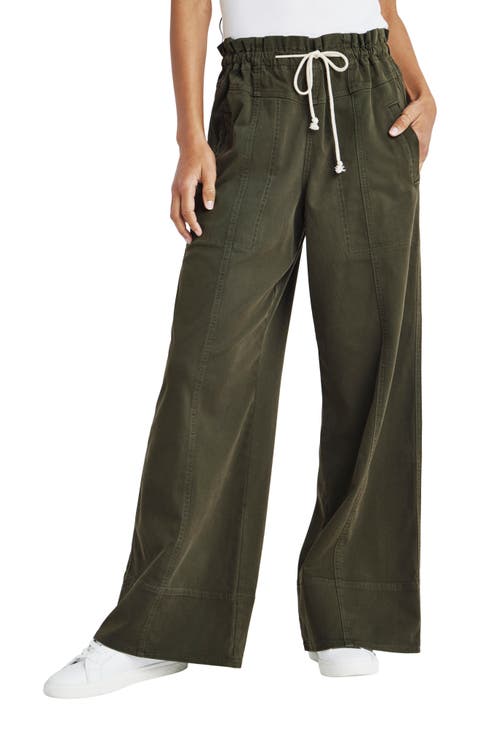 Annika Paperbag Waist Wide Leg Pants