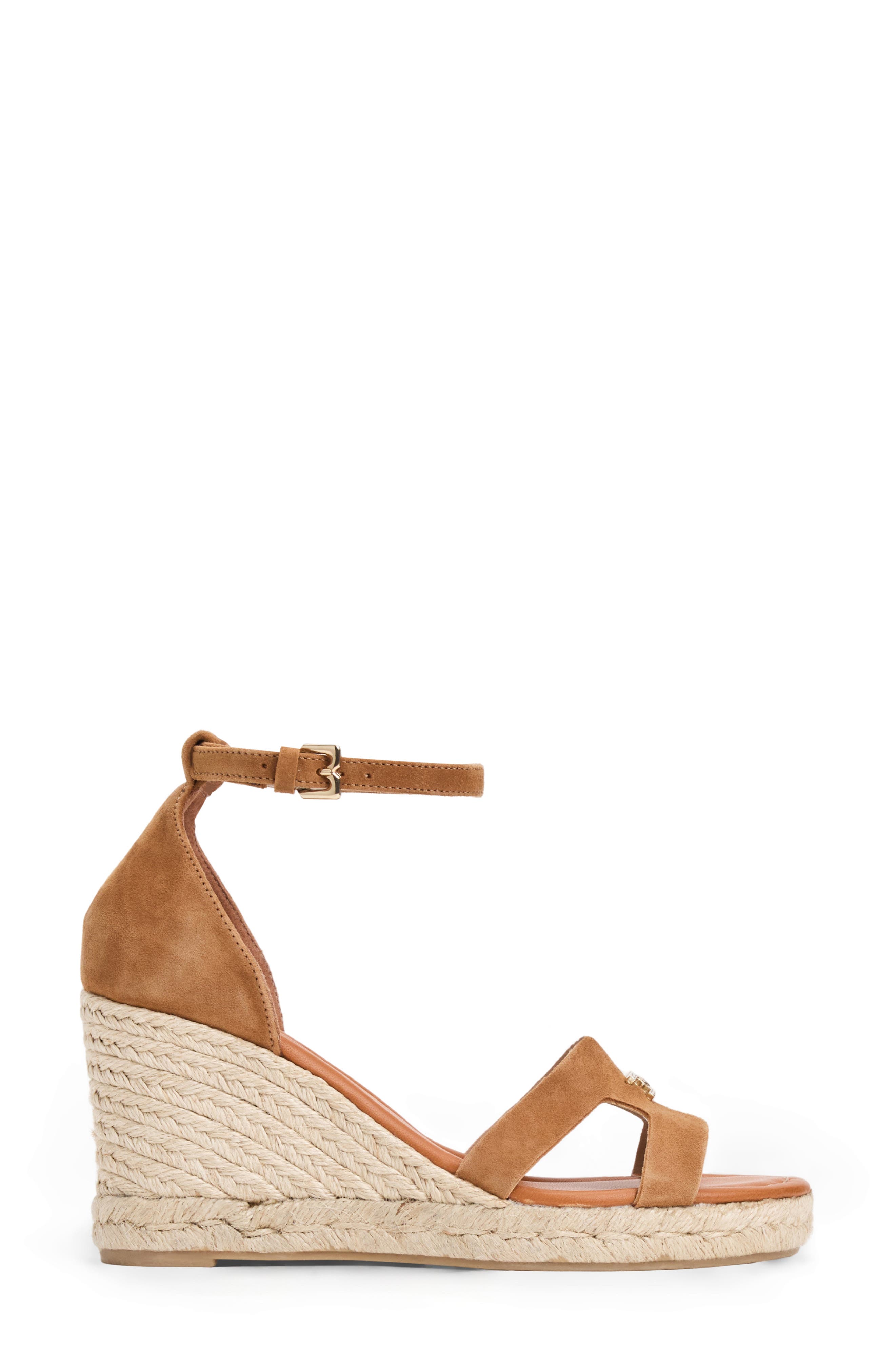 Bruno Magli Dina Ankle Strap Wedge Sandal, Alternate, color, 