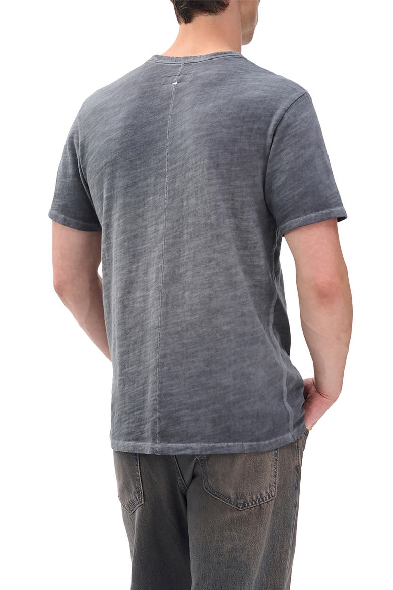Classic Flame Washed Slub Cotton T-Shirt, Alternate, color, SHD GREY