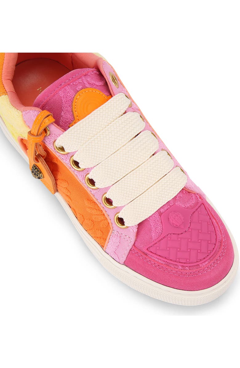 Kurt Geiger London Southbank Tag Sneaker, Alternate, color, Pink Multi