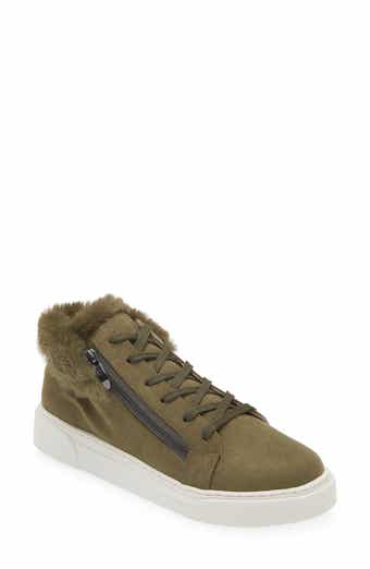 Debbie Faux Fur Zip Sneaker