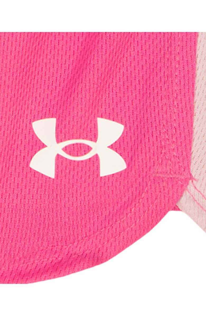 Under Armour Kids' Graphic Baby Tee & Mesh Shorts Set, Alternate, color, Prime Pink