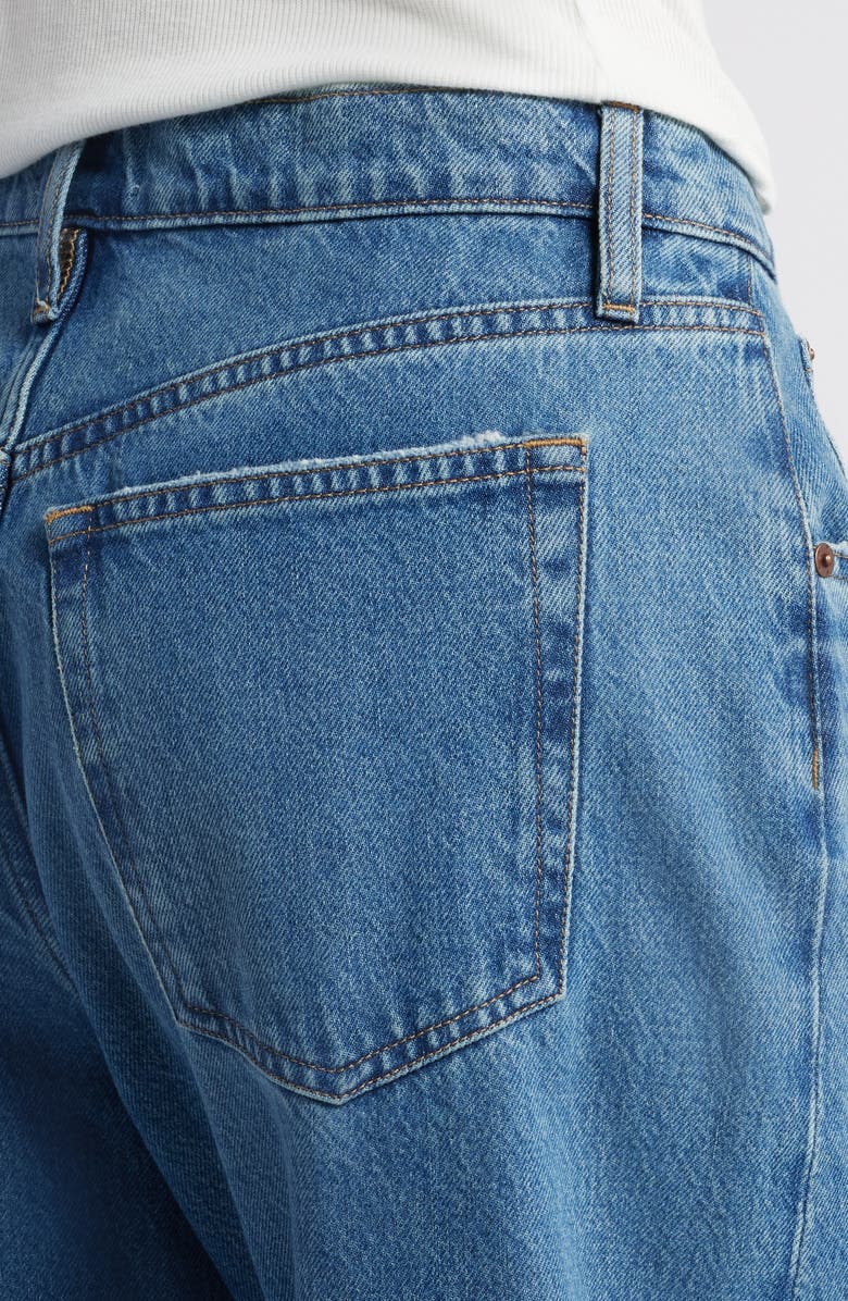 FRAME Low Slung Barrel Leg Jeans, Alternate, color,