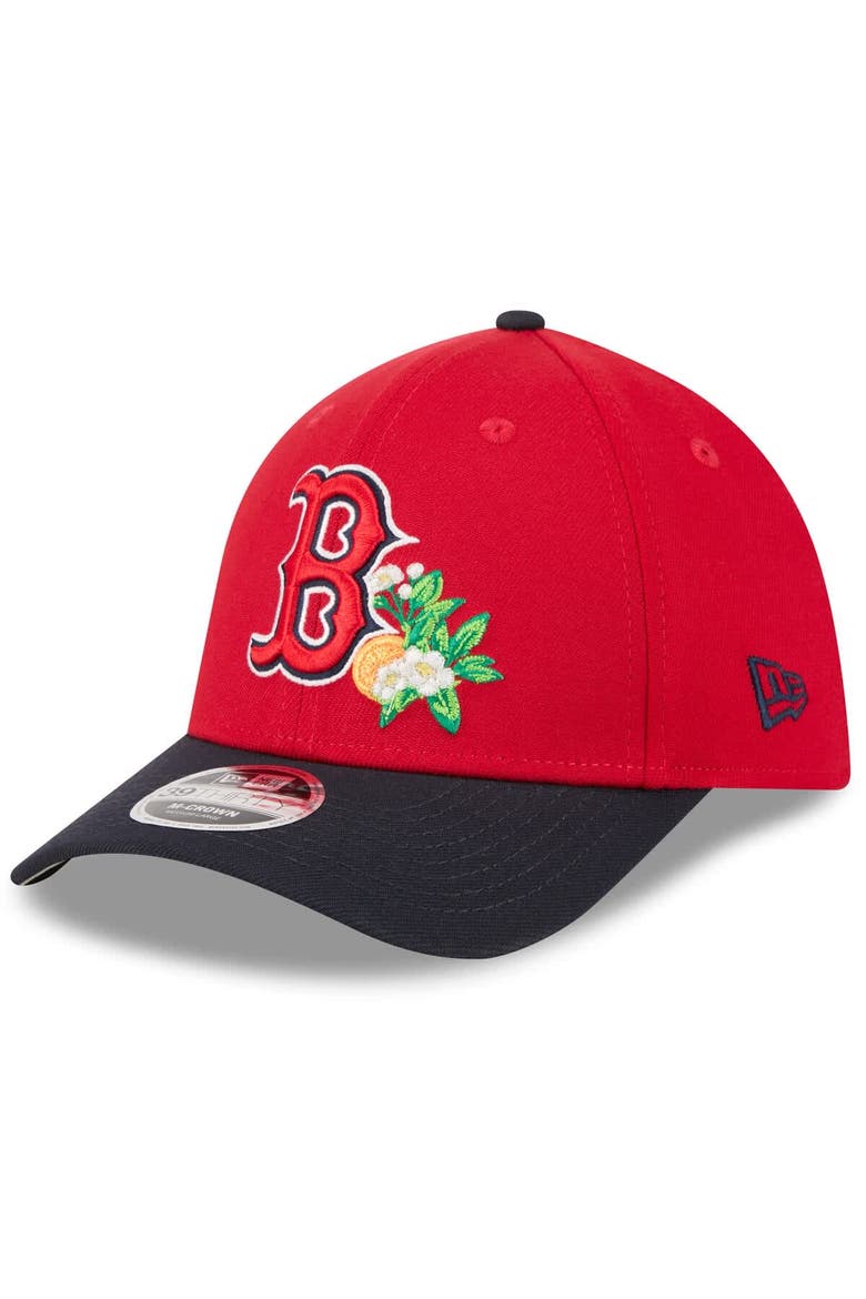 Men's New Era  Red/Navy Boston Red Sox 2026 Spring Training M-Crown 39THIRTY Flex Hat, Alternate, color, Red