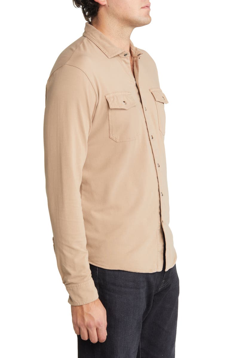 Peter Millar Lava Wash Stretch Cotton Shirt Jacket, Alternate, color, 
