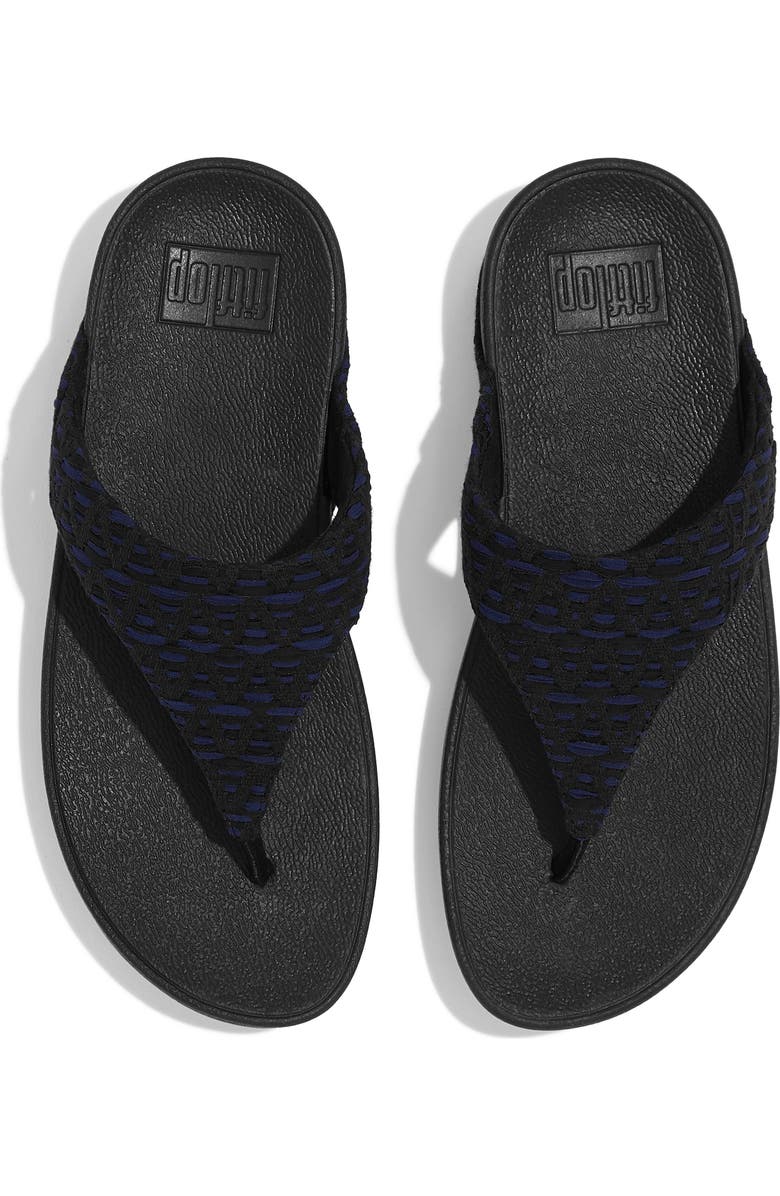 FitFlop Lulu Geo Webbing Flip Flop, Alternate, color,