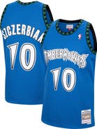 Mitchell & Ness Men's Mitchell & Ness Wally Szczerbiak Blue Minnesota Timberwolves 2001/02 Hardwood Classics Swingman Jersey