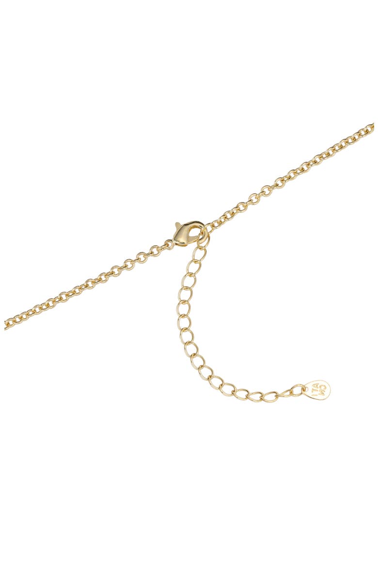 Horsebit Sculpted Pendant Necklace, Alternate, color, SILVER