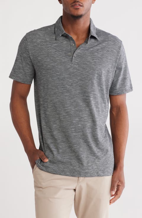 Fenton Space Dye Cotton Polo