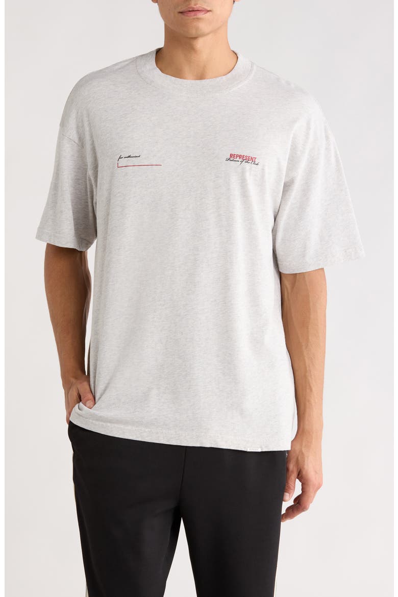 Patron of the Club Graphic T-Shirt, Main, color, CREAM MARL