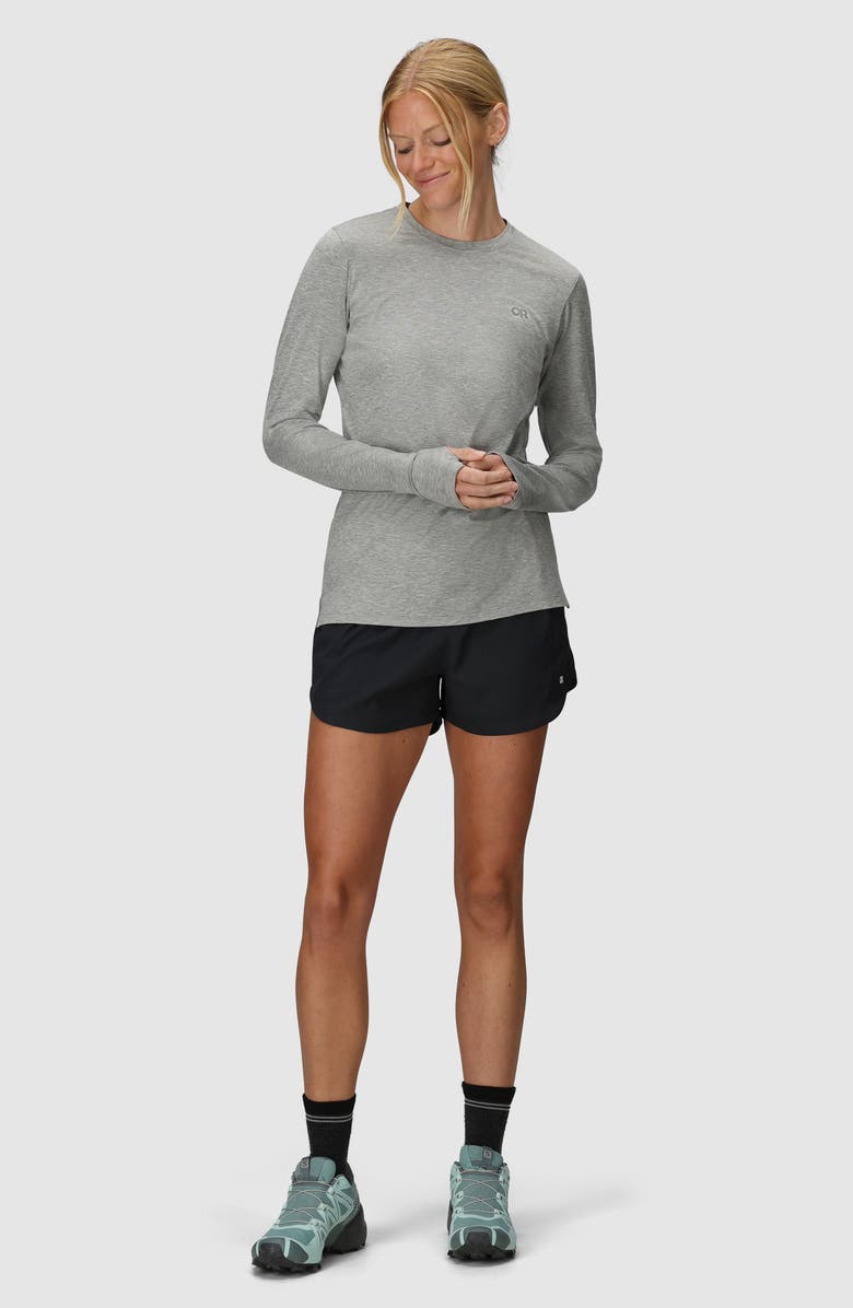 Outdoor Research ActiveIce Spectrum Sun Long Sleeve T-Shirt, Alternate, color, Grey Heather