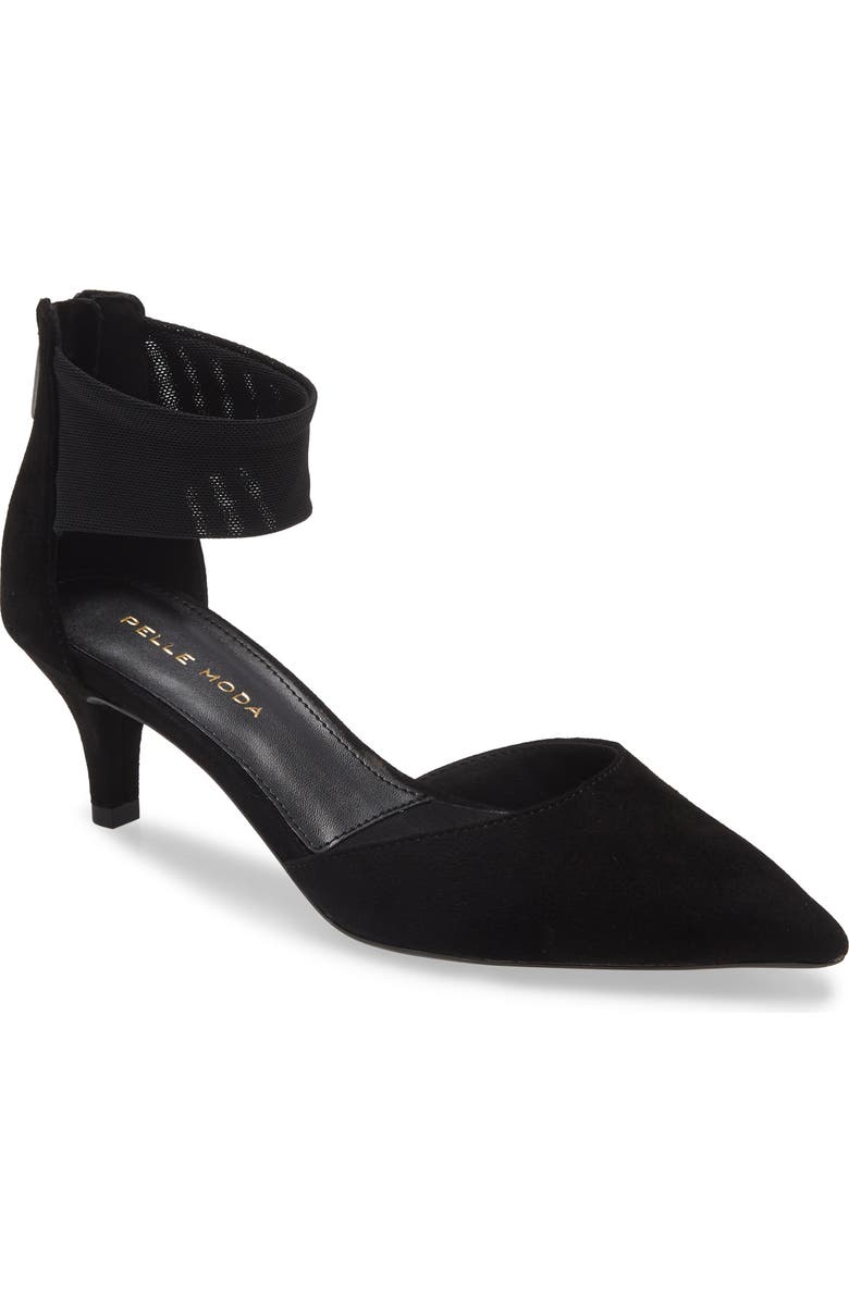 Pelle Moda Cam Pointy Toe Ankle Strap Pump, Main, color,