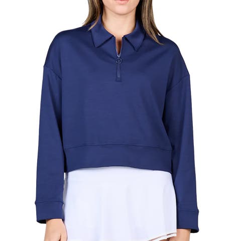 Staples Quarter-Zip Womens Golf Pullover