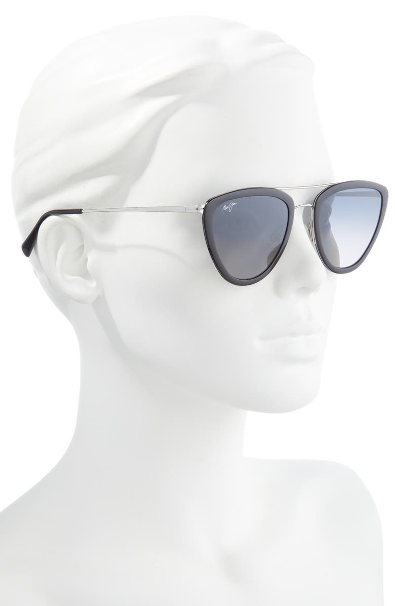 Maui Jim Hunakai 53mm Gradient PolarizedPlus2<sup>®</sup> Sunglasses, Alternate, color, 