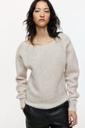 H&M Alpaca-blend One-shoulder Jumper