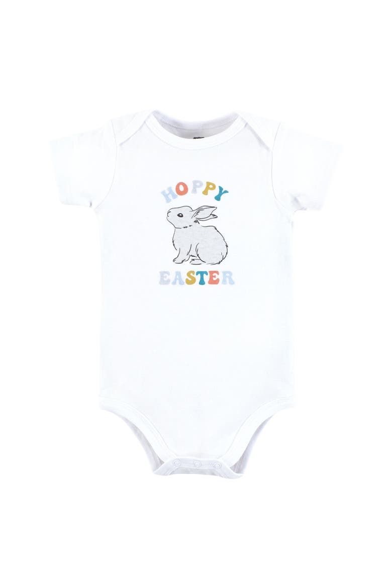 Two Bodysuits & Matching Pants Apparel Set, Alternate, color, Hoppy Easter