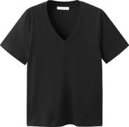 MANGO Cotton T-Shirt