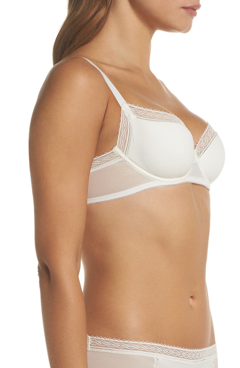 EPURE BY LISE CHARMEL Tentation Douceur Padded Underwire Demi Bra, Alternate, color, 