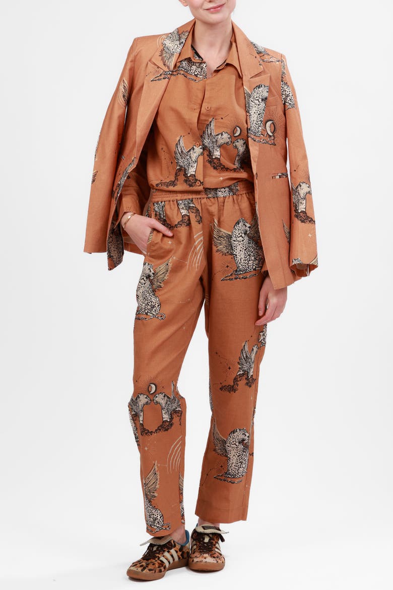 Blazer Astrology, Alternate, color, Almond
