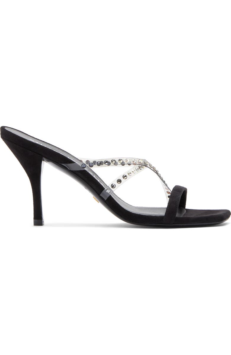 Stuart Weitzman Strapeze Crystal 85 Sandal, Alternate, color,
