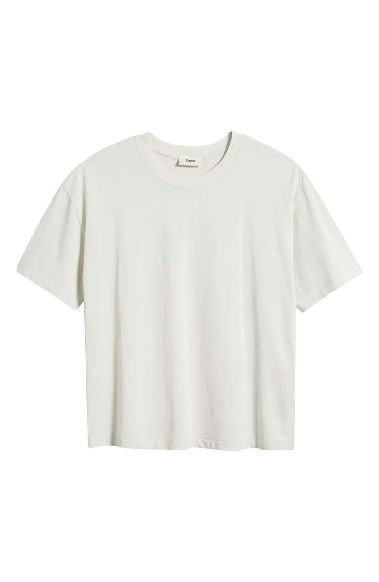 Elwood Hill Crop T-Shirt, Alternate, color, Vintage White