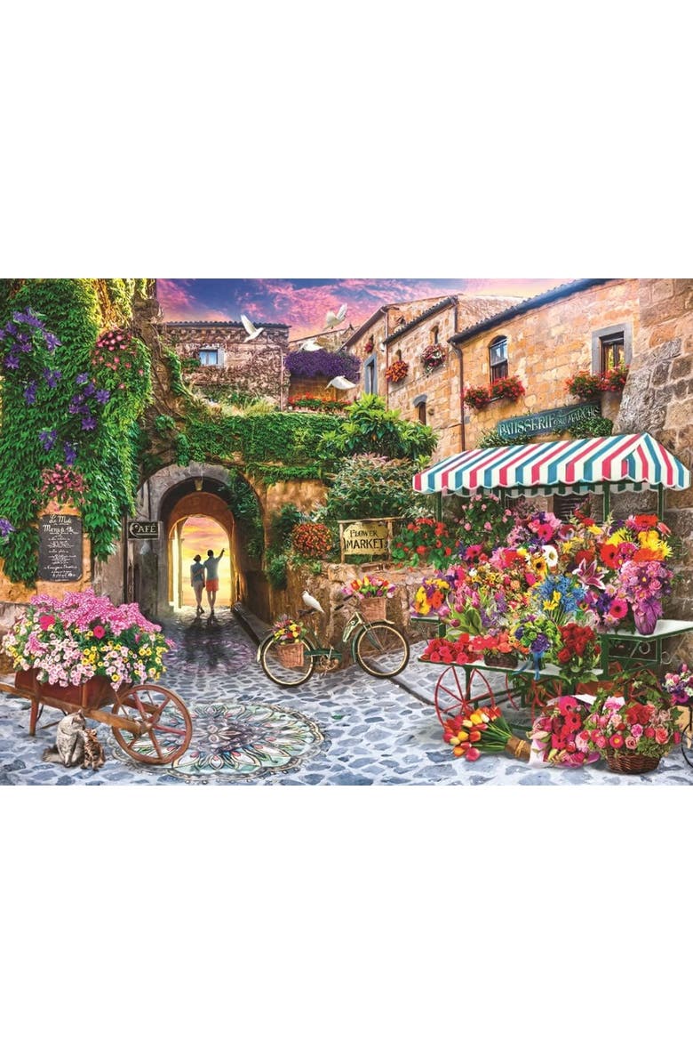Anatolian The Flower Market 1000 piece Jigsaw Puzzle for Adults, Alternate, color, Multicolor