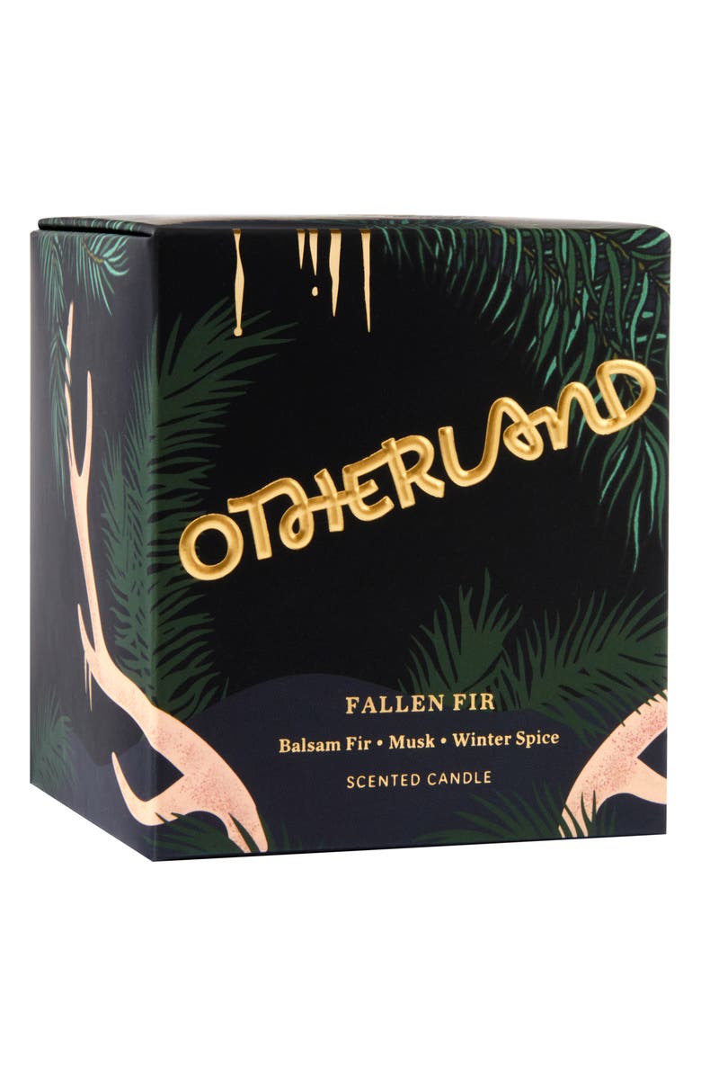 Otherland Gilded Fallen Fir Scented Holiday Candle, Alternate, color, 