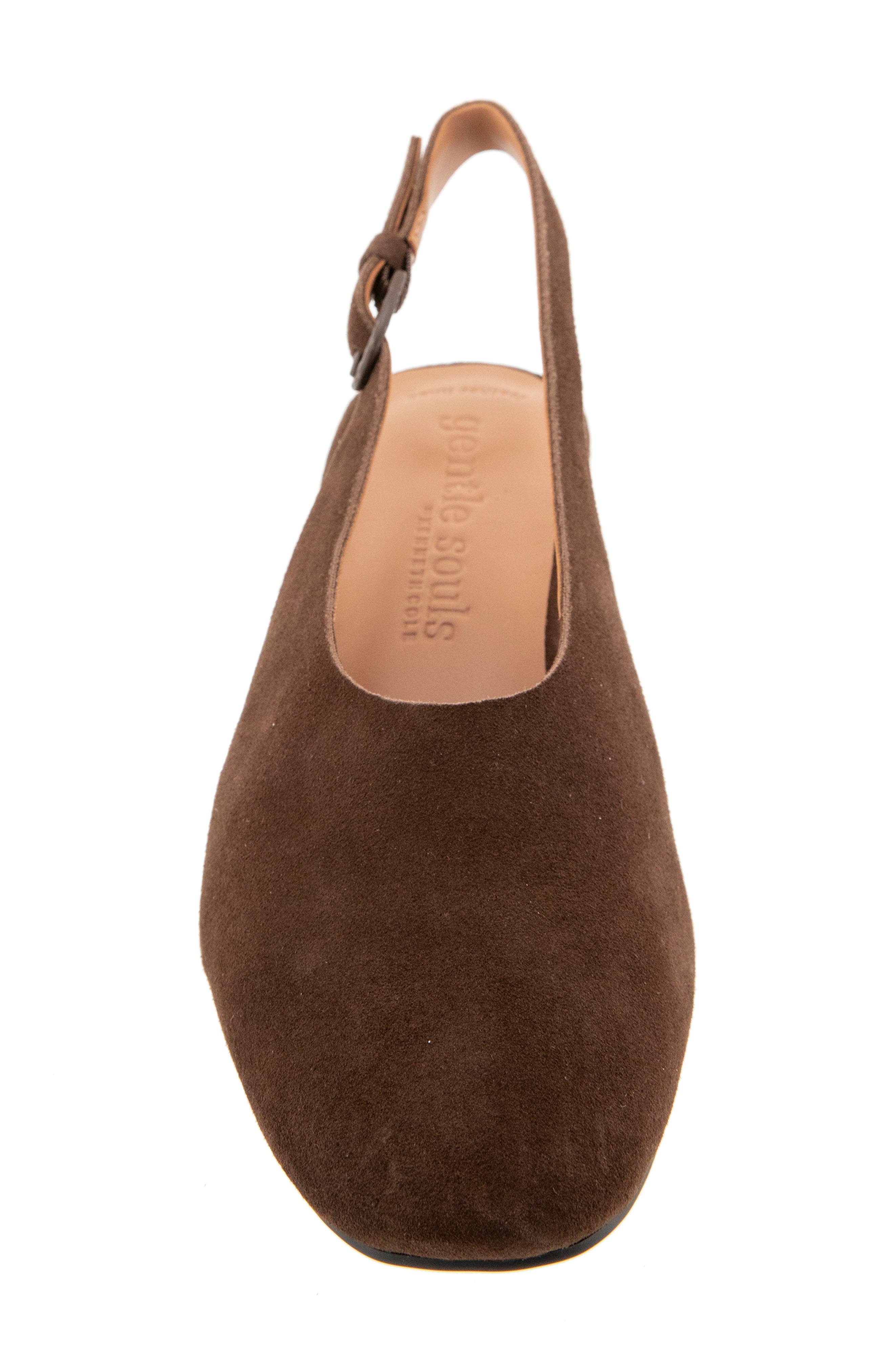 Kellis Slingback Pump, Alternate, color, CHOCOLATE SUEDE