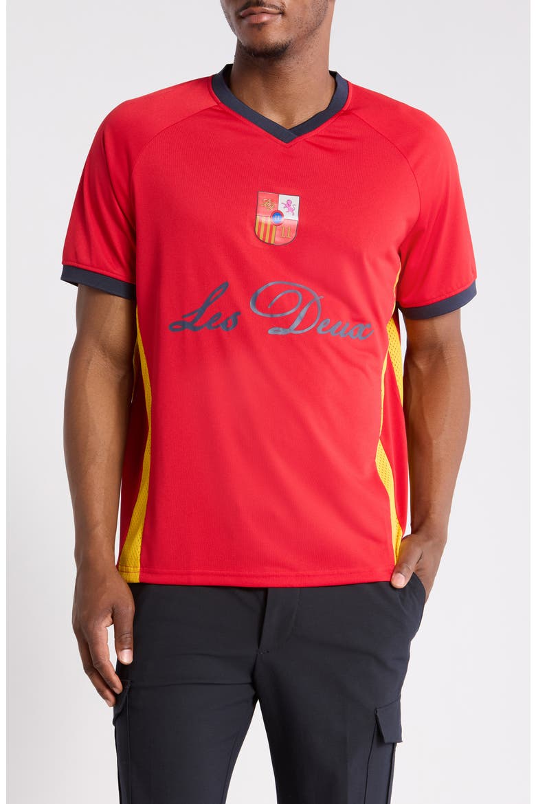 Spain Football Jersey, Main, color, RACING RED