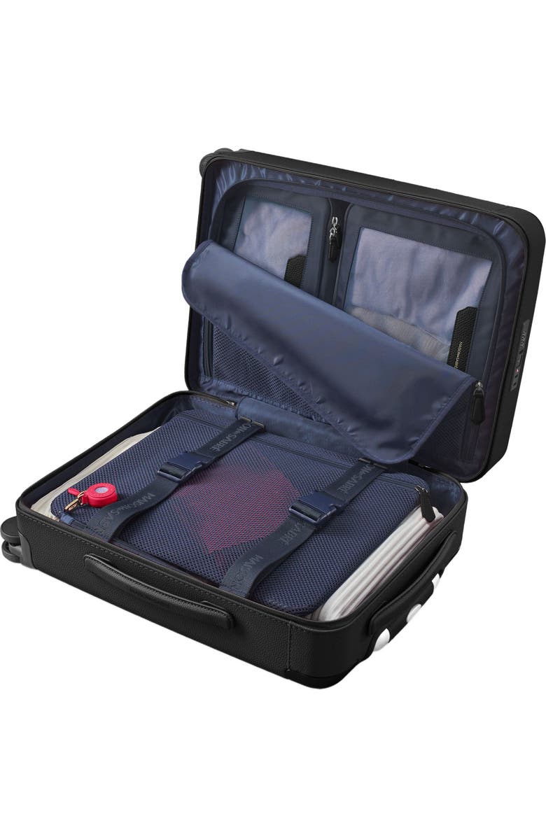 MAISON de SABRÉ The Carry On Suitcase, Alternate, color, Black Caviar