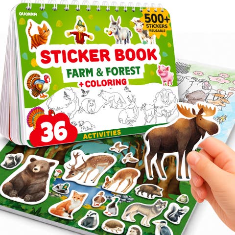 Kids Sticker Activity Books