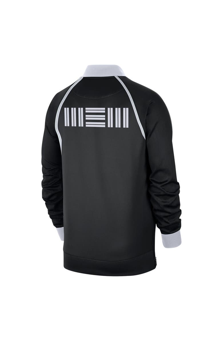 Nike Men's Nike Black Memphis Grizzlies 2023/24 City Edition Authentic Showtime Performance Raglan Full-Zip Jacket, Alternate, color, 