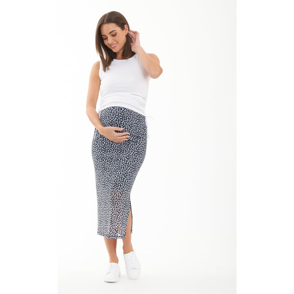 Ripe Maternity Kara Mesh Skirt In Multi