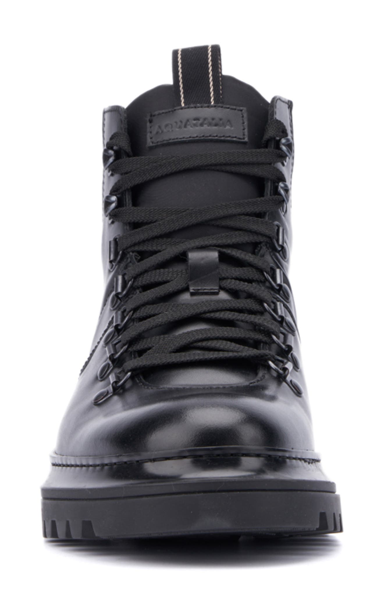 Aquatalia Edwin Weatherproof Lace-Up Boot, Alternate, color, Black