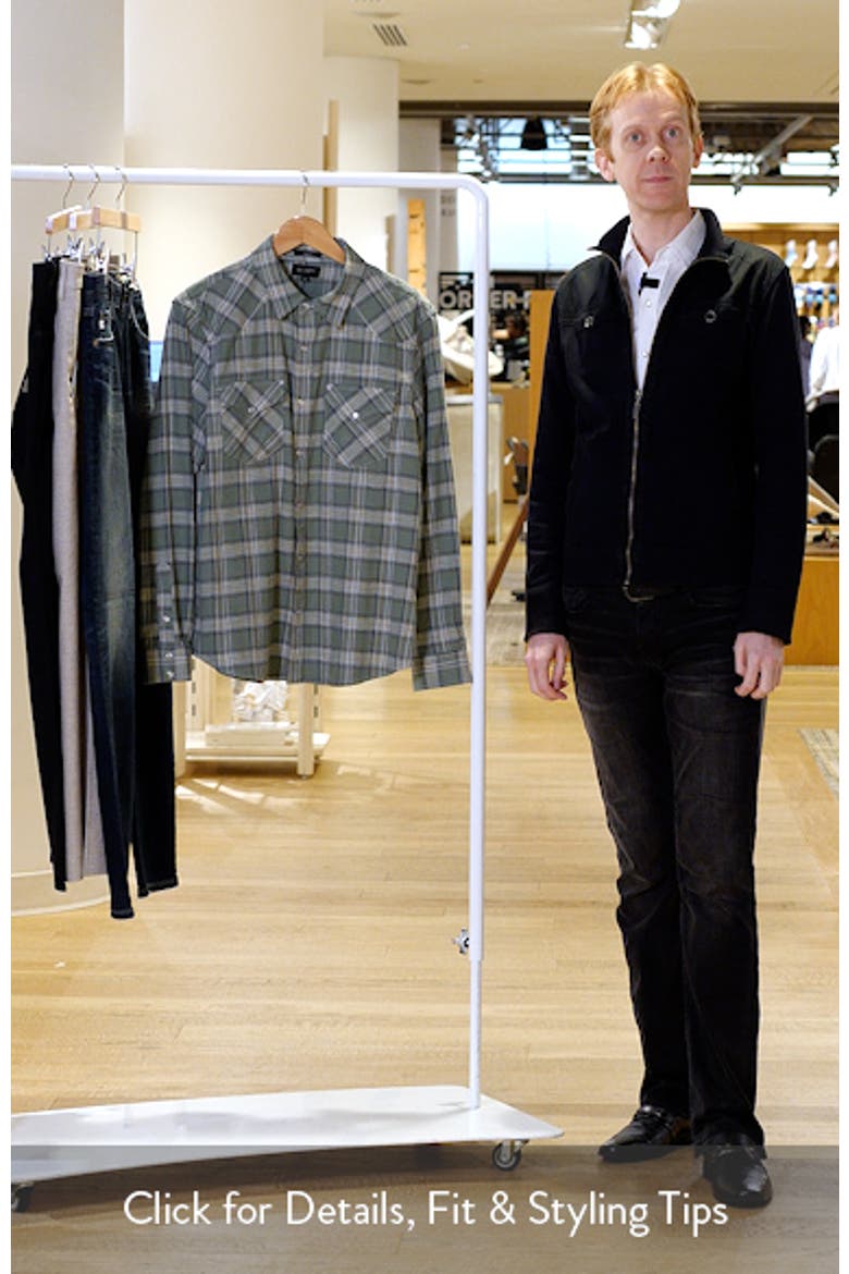 Huston Classic Fit Plaid Western Snap-Up Shirt video
