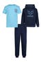 Kids' Logo T-Shirt, Hoodie & Joggers Set