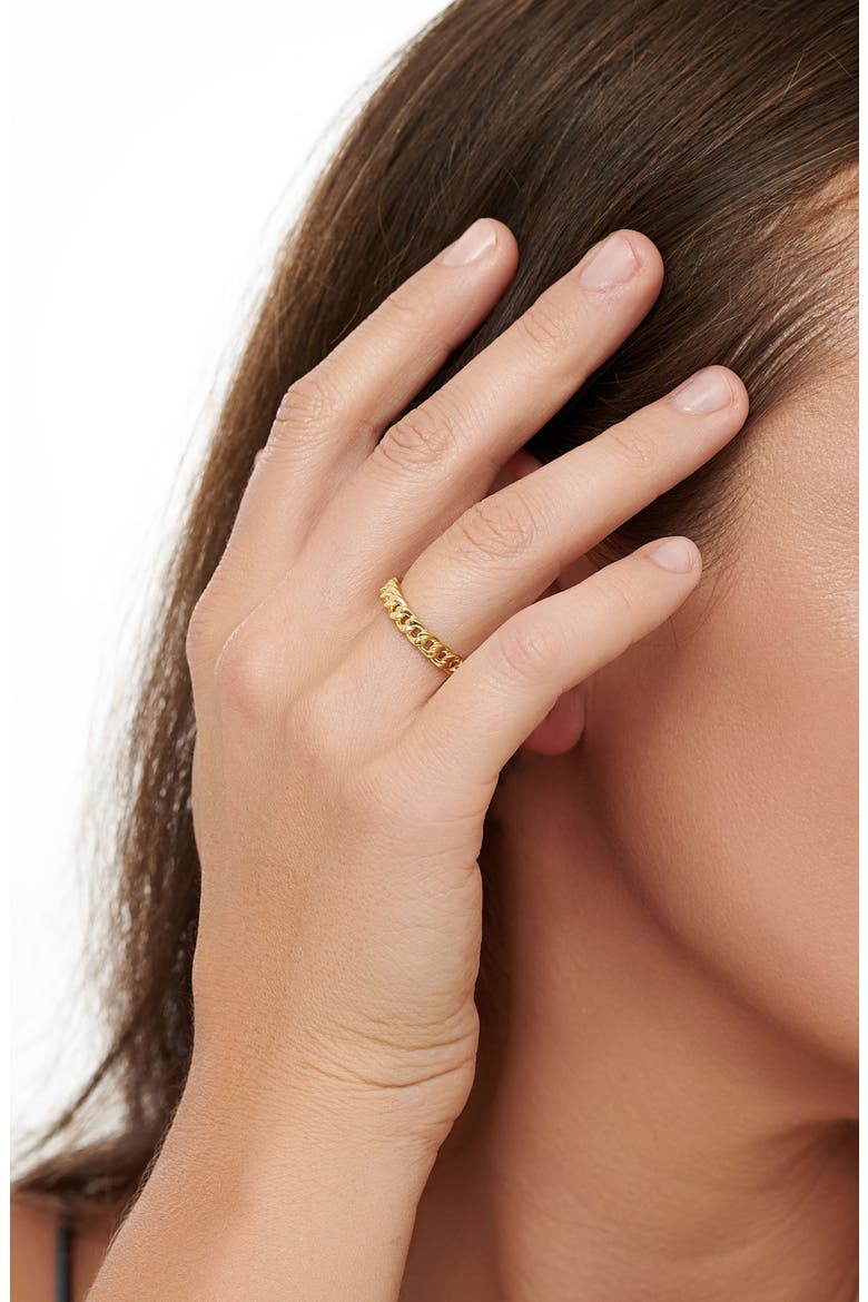 Curb Chain Eternity Ring, Alternate, color, GOLD
