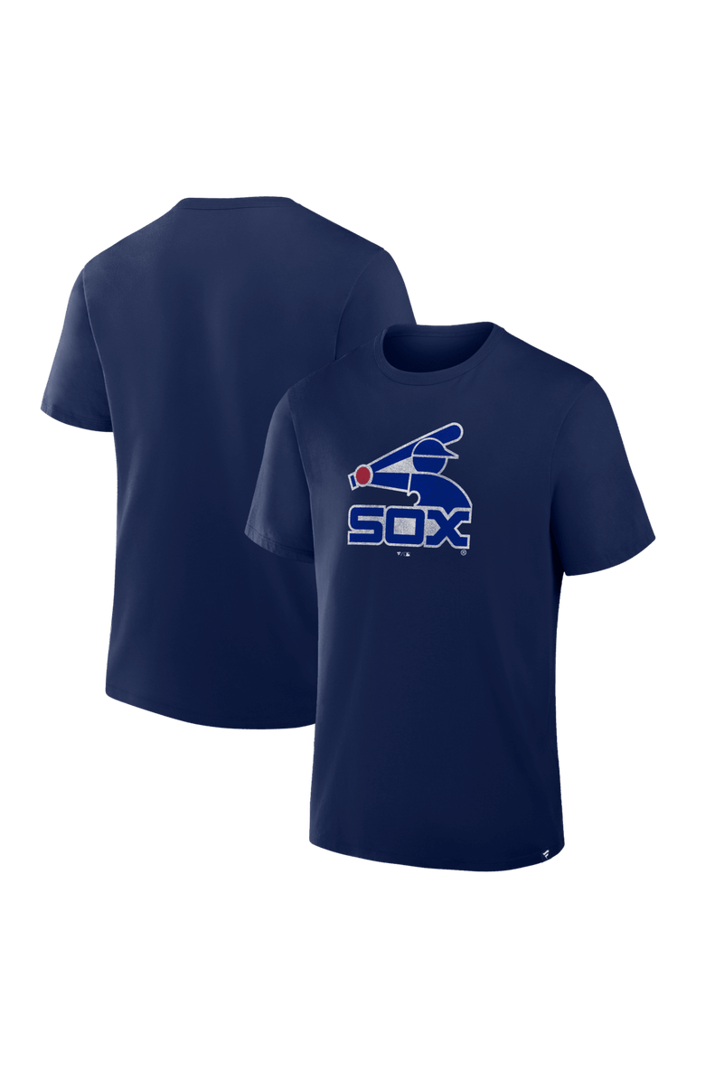 FANATICS Men's Fanatics Navy Chicago White Sox Vintage Logo Legacy T-Shirt, Main, color, Navy