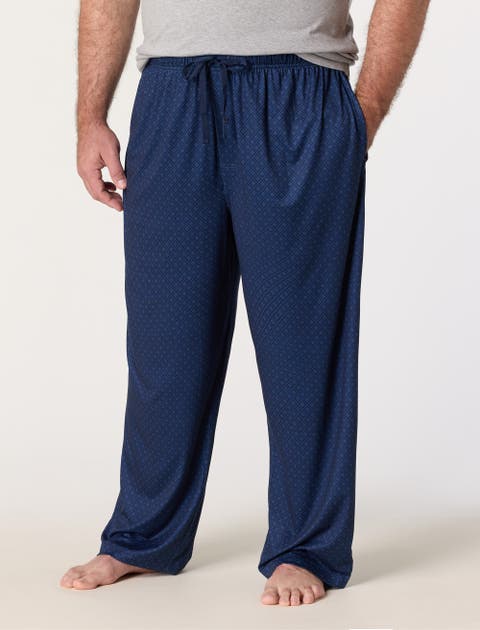 Big & Tall Geometric Printed Lounge Pants