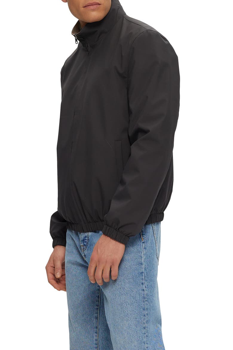 Reversible Zip Jacket, Alternate, color, ANTHRACITE/BEIGE