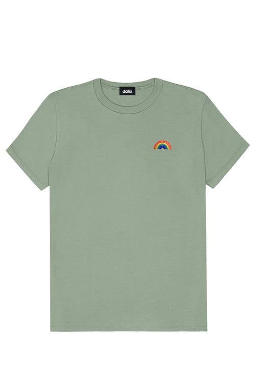 Dalix Womens Rainbow Jersey Relaxed Tee